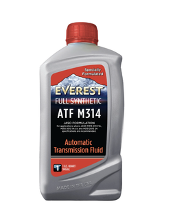 Lubricante Automotriz Sintético Completo Everest Anti-desgaste ATF M314 Fórmula JASO Paquete de 6 Unidades de 1 Cuarto de Galón - Product Image 1