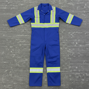 Nuevo Peto de Seguridad, Uniforme de Trabajo para Hombre, Alta Calidad, ANSI Clase 2, 100% Poliéster, Cinta Reflectante de Alta Visibilidad - Product Image 3