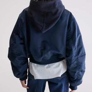 Chaqueta Bomber de Invierno para Mujer, Diseño Nuevo, Venta al por Mayor, Personalizable, Impermeable, Transpirable, Resistente al Viento, Precio de Fábrica - Product Image 2