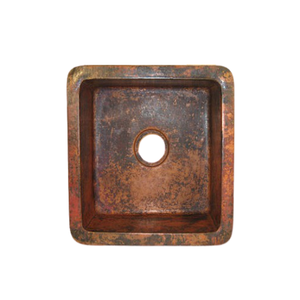 Fregadero de Cobre Martillado, Diseño Moderno, Forma Redonda, Tamaño Personalizado, Lavabo para Baño y Cocina - Product Image 3