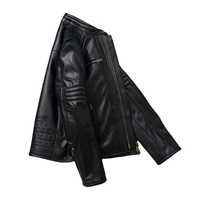 Veste en cuir pour homme 2026, service OEM, en toile avec motif lettres, manches longues, décontractée pour l'hiver