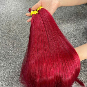 Extensions de cheveux en vrac vietnamiens Remy doux, lisses, droits, blanchis VIP au prix de gros, cheveux aux couleurs vives - Product Image 2