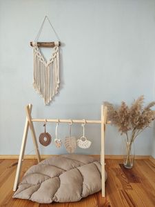 ÉCOLOGIQUE VIETNAM BÉBÉ GYM EN BOIS JOUETS AMUSANTS ET SÛRS PREMIUM - Product Image 3