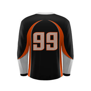 OEM ODM personalizado Hockey sobre hielo Jersey hombres equipo desgaste sublimado secado rápido tela duradero profesional deportes uniforme - Product Image 2