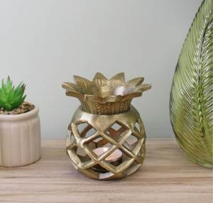 เชิงเทียนอลูมิเนียมโลหะตกแต่งบ้านสำหรับตกแต่งเทียนทีไลท์เชิงเทียนชุบนิกเกิลหรูหรา - Product Image 3