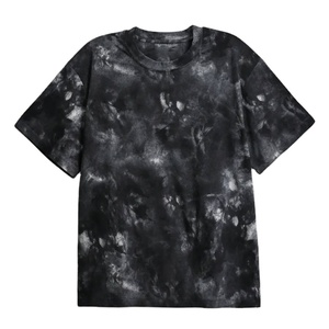 เสื้อยืดแฟชั่นผู้ชายสำหรับฤดูร้อน สไตล์สตรีทแวร์ ทรงปกติ น้ำหนัก 220 กรัม ผ้าไหม/คอตตอนเนื้อหนา แห้งเร็ว ระบายอากาศดี คอกลม - Product Image 1