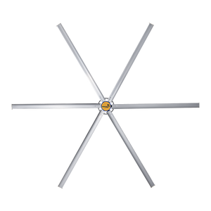 Ventilador de Techo Industrial de Alta Potencia de 24 pies, Motor de Imán Permanente, Ahorro de Energía, 380V, para Fábrica, Taller, Almacén, Oficina, IP55 - Product Image 2