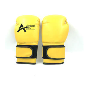 ถุงมือชกมวยไทย MMA หนังแท้สั่งทำพิเศษจาก Advoneer ระบายอากาศได้ดี น้ำหนักเบา ซับเหงื่อ สำหรับผู้ใหญ่ - Product Image 1