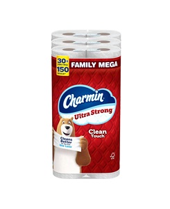 Charmin-กระดาษชำระที่แข็งแกร่งเป็นพิเศษสัมผัสที่สะอาด24ม้วนล้านครอบครัว = 120ม้วนปกติ - Product Image 4