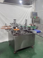 Machine d'étiquetage automatique pour onigiri triangulaire, boule de riz, sushi, applicateur d'étiquettes autocollantes industrielles pour l'emballage alimentaire