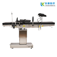 Table d'opération électrique LK/DS-VI, table chirurgicale à 5 moteurs, glissière horizontale de 300 mm, compatible avec le C-arm pour hôpitaux et cliniques