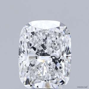 เบาะ2.07ct เจียระไนเพชรที่ปลูกในห้องทดลองผ่านการรับรอง IGI สำหรับสี VS1ความชัดเจนหินในห้องทดลอง - Product Image 1