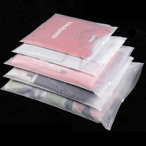 OEM Factory Direct Vietnam Supply High Quality Plastic T Shirt Packaging <b>Bag</b> Custom Clothing <b>Zipper</b> <b>Storage</b> <b>Bags</b> Custom Thicknes - Product Image 3