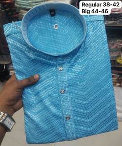 <b>Men's</b> Lakhnavi <b>Kurta</b> <b>Pajama</b> By Wholesale Exporter Fabzone - Product Image 4