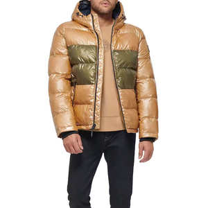 Veste matelassée avec logo personnalisé OEM Manteau d'hiver matelassé alternatif à la mode pour les sports d'extérieur et les uniformes d'équipe - Product Image 3