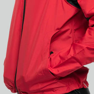 Veste de pluie de cyclisme imperméable et respirante pour hommes, veste universitaire à fermeture à glissière avec logo personnalisé pour les activités de plein air Veste pour hommes - Product Image 3