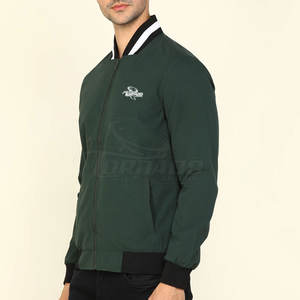 <b>Men</b> Winter <b>Lightweight</b> Nylon <b>Waterproof</b> Windproof Outdoor <b>Jacket</b> Breathable Packable Stand Collar Bomber <b>Jacket</b> - Product Image 2