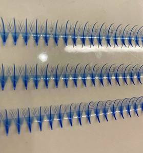 Extensions de cils en cachemire 9D en vrac professionnels nouveaux plateaux à cils simples OEM doux boîte noire mignonne préfabriquée facile à appliquer - Product Image 1