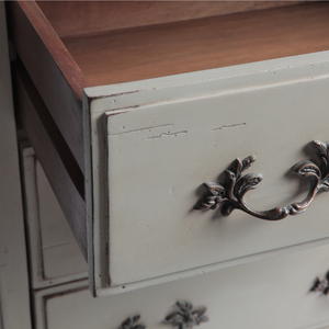 Armoire de meubles modernes en teck à 5 tiroirs pour ranger des articles Salon Chambre Rangement Écologique Qualité garantie - Product Image 4