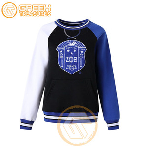 Sudadera Personalizada al por Mayor con Bordado de Zeta Phi Beta para Mujer, Sudadera de Felpa de Algodón Transpirable con Diseño Refinado - Product Image 6