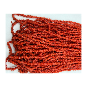 Cuentas de forma de Chips de Coral italiano Natural, tamaño 4 a 6 Mm, collar suelto de 20 pulgadas, nuevo diseño - Product Image 2