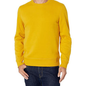 Sweat-shirt à manches longues en gros, de haute qualité, avec impression de logo personnalisé, sweat-shirt à col rond pour homme - Product Image 5