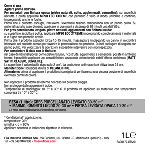 ฟิล่า ซัพพลายส์ แคร์ โซลูชั่นส์ MP90 อีโค เอ็กซ์ตรีม น้ำยาเคลือบป้องกันคราบสกปรก แห้งเร็ว ป้องกันน้ำและน้ำมัน สำหรับกระเบื้องพอร์ซเลน - Product Image 2