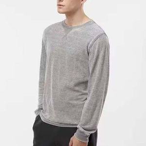 Vente en gros poids lourd 95% coton Crew Ne Sweat-shirt personnalisé Pluvier avec motif 3D imprimé bouffant pour hommes et femmes - Product Image 5