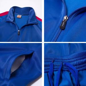 Venta al por mayor personalizado de poliéster con capucha chándal al aire libre Jogging sudaderas con motivo de fútbol para deportes y ejercicio - Product Image 2