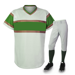 Fabricant d'équipement d'origine Meilleure vente sur mesure à bas prix Uniforme de baseball confortable et respirant - Product Image 1