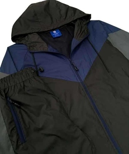 Chándal personalizado de nailon para hombre, conjunto de joggers deportivos con cremallera, conjunto de carga cortavientos, chaqueta de dos piezas, Jersey, chándal para correr para hombre - Product Image 4