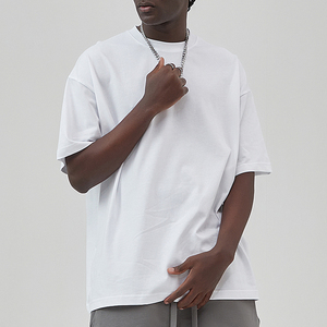 T-shirt imprimé de haute qualité pour hommes T-shirt d'été surdimensionné T-shirt vierge uni pour hommes - Product Image 1