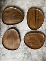 Plateaux en bois d'acacia rectangulaires Plateau de service boisé Cuisine Charcuterie Fromage Sushi Fruits Dessert Apéritif Snack Assiettes Planche