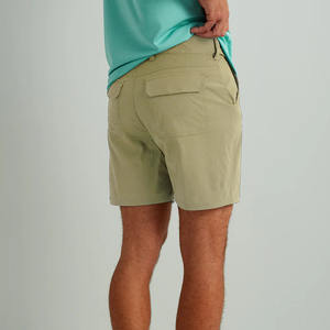 Pantalones cortos de pesca de golf de ajuste clásico de alto rendimiento de 9 \ "para hombre, ropa de ocio para exteriores elástica transpirable resistente al agua personalizada - Product Image 6