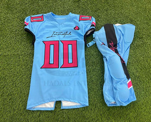 Uniforme de fútbol americano integrado, uniforme de fútbol americano transpirable de alta calidad, novedad - Product Image 6