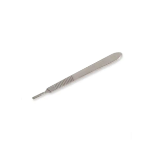 Manche de scalpel chirurgical professionnel de précision en acier, le mieux noté, BSZ SURGICO BSZ-SH-004 129mm, Classe II, Durabilité, Manuel - Product Image 3