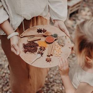 Plateau en bois de qualité supérieure Assiette pour aliments chauds Forme et taille personnalisées Plateau de service rustique fait main pour cuisine, salle à manger et restaurant - Product Image 2