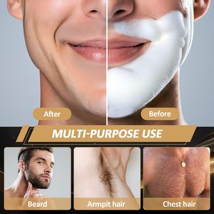 Rasoir électrique pour homme, étanche, rechargeable, avec affichage, triple lame, tondeuse à barbe pour le soin des poils du corps - Product Image 3