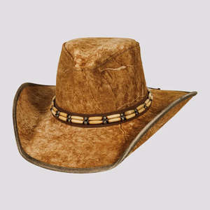 Sombrero Vaquero Grande Estilo Vintage, Cuero, Excelente, 6 Colores, Cuatro Estaciones, Adultos, 120g - Product Image 1