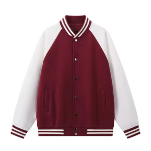 OEM logo personnalisé broderie imprimé design baseball uniforme logo personnalisé chandail formation vêtements de travail à manches longues veste - Product Image 6