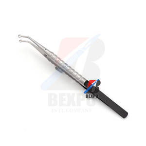 Pinzas para tejidos Gillies, rectas, con mordazas dentadas, instrumentos de acero inoxidable, fabricadas por BEXPO - Product Image 3