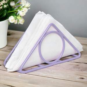 ที่ใส่กระดาษทิชชู่จัดระเบียบโต๊ะโลหะมีดีไซน์ไม่ซ้ำใครและมีสไตล์สำหรับใช้ในบ้านโรงแรมและร้านอาหาร - Product Image 2