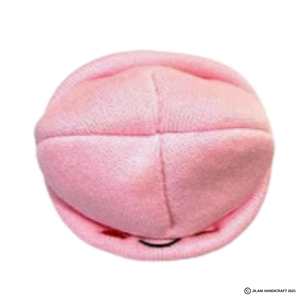 Venta caliente Kirby Winter Beanie Satin Lined Slouch Beanie con dibujos animados Kirby Cara sonriente Bordado Y2K Género Gorros - Product Image 4