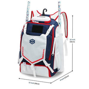 Bolsa de Béisbol Deportiva Ligera Personalizable OEM - Cierre de Cremallera de Nailon y Poliéster, Parte Trasera Suave, Capacidad de 22L, Alta Calidad, Lista para Viajar - Product Image 1