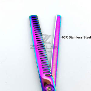 Meilleures ventes Kit de ciseaux de coiffeur multicolores Nouvelle arrivée avec lame en acier inoxydable - Product Image 6
