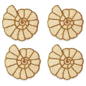 Posavasos con cuentas en forma de calabaza de alta calidad, posavasos de vidrio para taza de café para el hogar, restaurantes, vacaciones, decoración de mesa de Navidad - Product Image 4