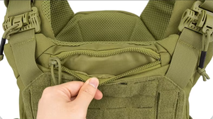 Chaleco Táctico de Entrenamiento Ligero con Placa de Liberación Rápida, Ajustable en la Cintura, Chaleco Protector para Exteriores - Product Image 6