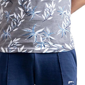 Camiseta informal de manga corta con cuello redondo para hombre, ropa de calle de la mejor calidad, estampado gráfico, teñido liso, tallas extragrandes, tallas - Product Image 3