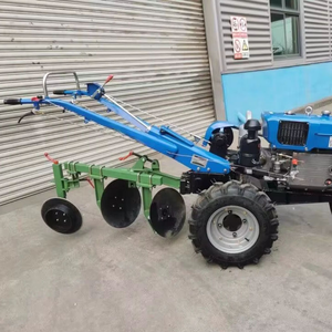 Mini-tracteur à chenilles manuel, motoculteur 12HP 22HP, tracteur à essence à deux roues - Product Image 5