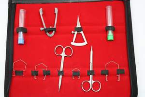 ชุดเครื่องมือผ่าตัดชิ้นส่วนตาสำหรับการตรวจชิ้นส่วนตาทางการแพทย์ ชุดเครื่องมือจักษุวิทยาสำหรับการผ่าตัดตา ได้รับมาตรฐาน CE ISO สำหรับการผ่าตัดต้อกระจก ชุดอุปกรณ์ผ่าตัดจุลศัลยกรรมตา 32 ชิ้น - Product Image 5